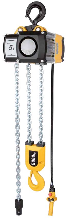CMCO EL. CHAIN HOIST CPV 20-4 2000kg 3m LIFTING HEIGHT 4m/min with TOP HOOK 42V