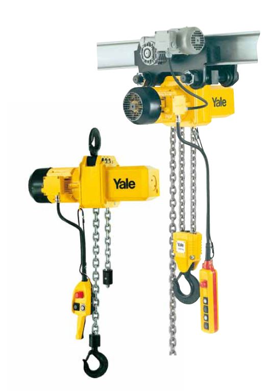 Electric chain hoists and trolleys - CMCO (YALE)