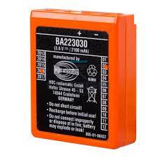 HBC NiMH BATTERY BA223031 3.6V/2100 mAh colour orange (ex BA223030)