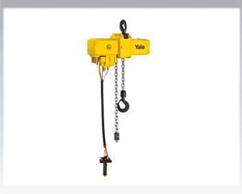 Pneumatic chain hoists and trolleys - CMCO (YALE)